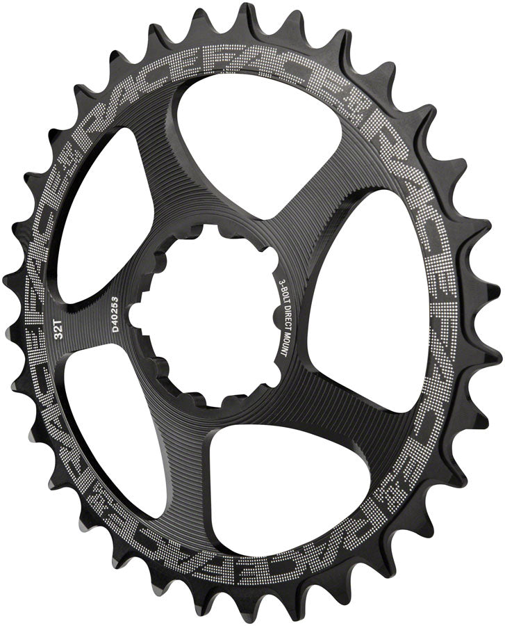 RaceFace Narrow Wide Chainring: Direct Mount 3-Bolt Compatible 34t Black-Goodwynn'sGoodwynn's