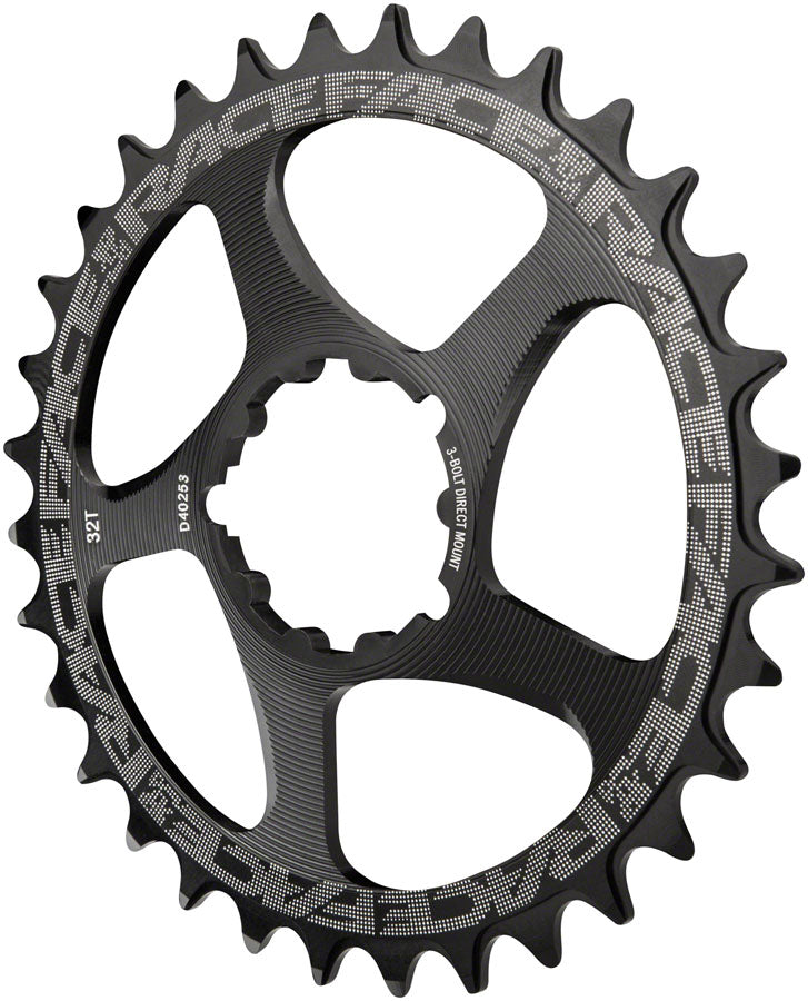 RaceFace Narrow Wide Chainring: Direct Mount 3-Bolt Compatible 36t Black-Goodwynn'sGoodwynn's