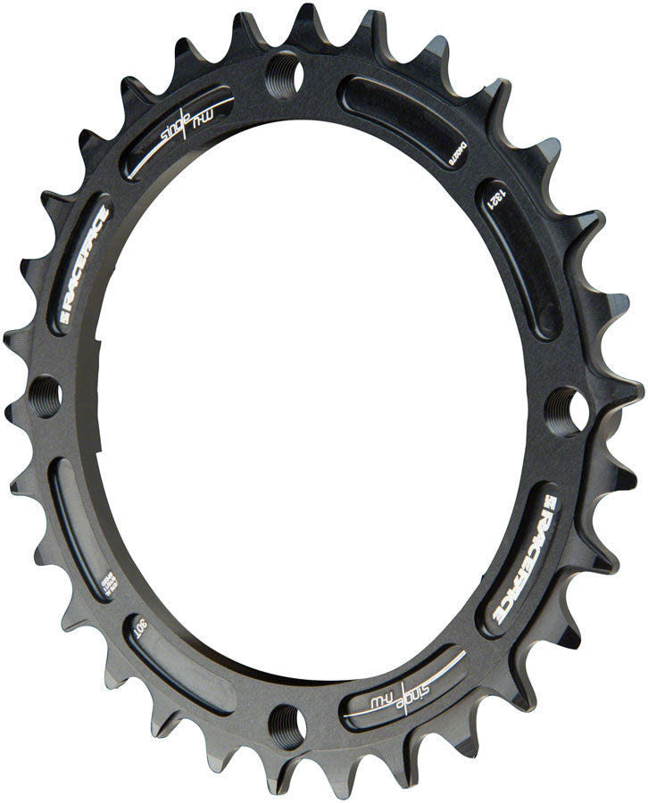 RaceFace Narrow Wide Chainring: 104mm BCD 30t Black-Goodwynn'sGoodwynn's