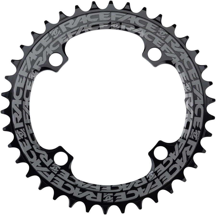 RaceFace Narrow Wide Chainring: 104mm BCD 38t Black-Goodwynn'sGoodwynn's