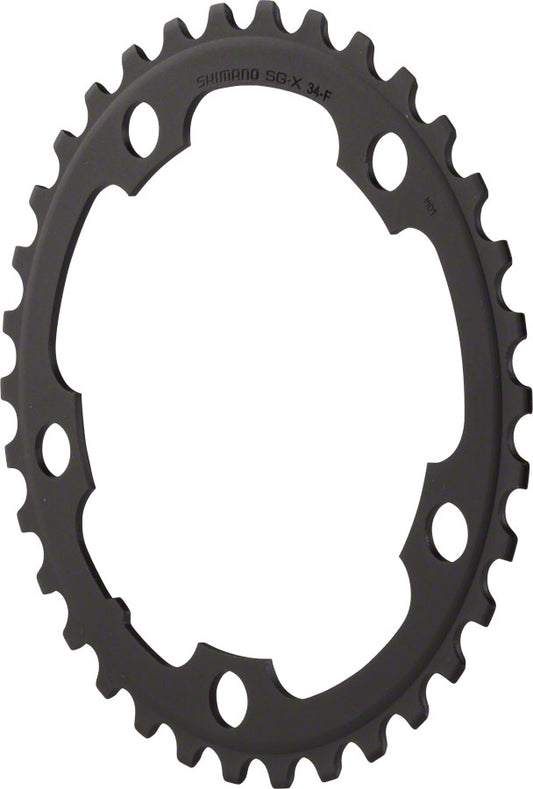 Shimano Sora 3550 34t 110mm 9-Speed Chainring Black-Goodwynn's