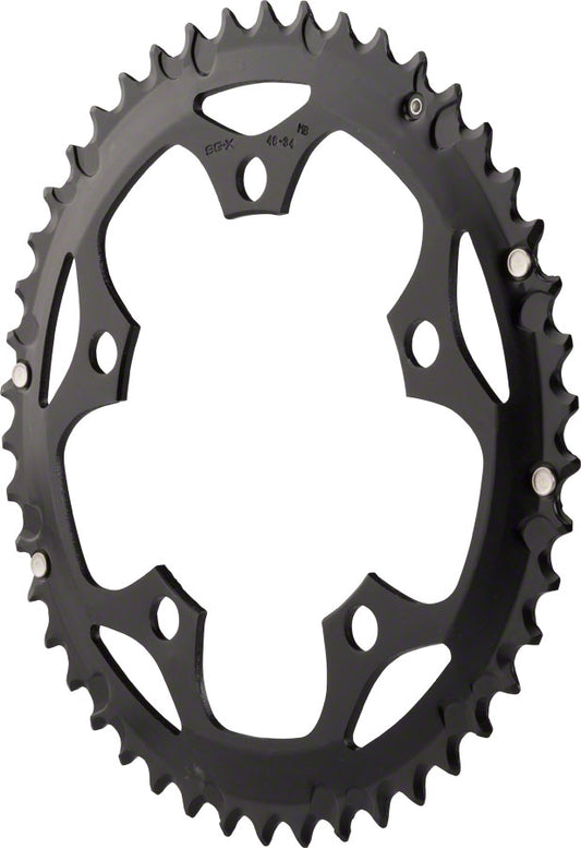 Shimano Sora 3550 46t 110mm 9-Speed Chainring Black-Goodwynn's