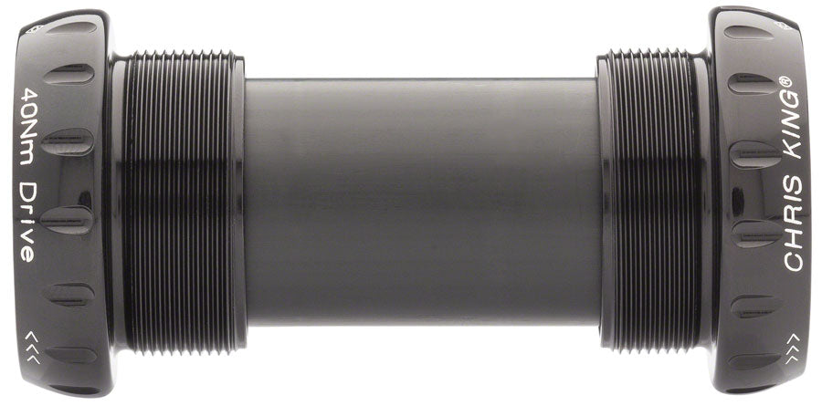 Chris King ThreadFit 24 Bottom Bracket Fit Kit 4 - English For Shimano Hollowtech II BLK-Goodwynn'sGoodwynn's