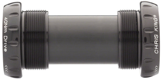 Chris King ThreadFit 24 Bottom Bracket Fit Kit 4 - English For Shimano Hollowtech II BLK-Goodwynn's