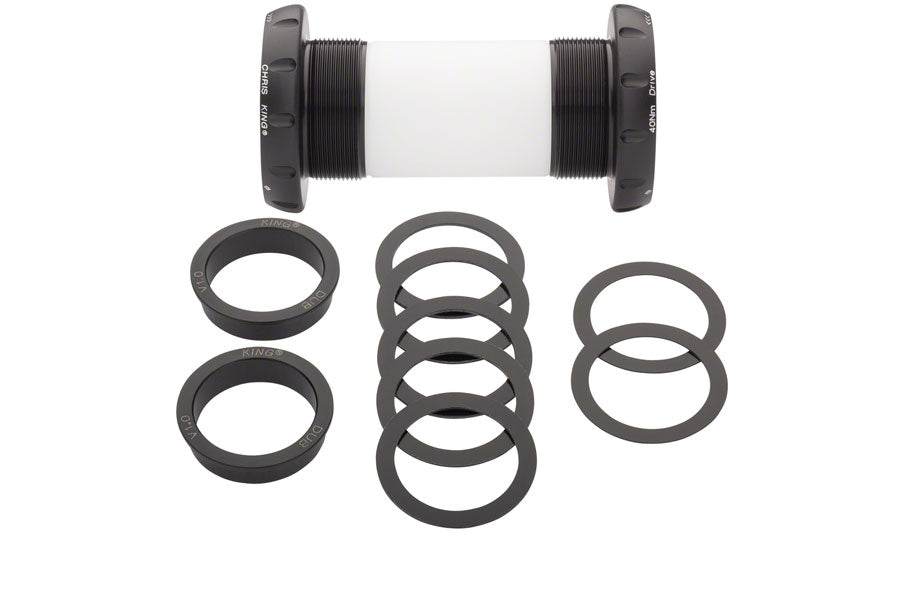 Chris King ThreadFit 30 Bottom Bracket Fit Kit 1 - English For DUB Mountain Matte Jet-Goodwynn'sGoodwynn's