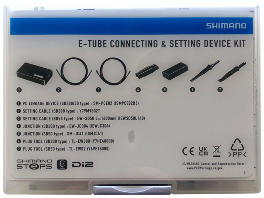 Shimano Steps SM-PCE02 PC Linkage Device Cables - Steps Di2 Etube - Connecting Setting Kit-Goodwynn'sGoodwynn's
