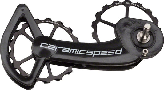 CeramicSpeed OSPW Pulley Wheel System SRAM eTap - Alloy Pulley Carbon Cage BLK-Goodwynn's