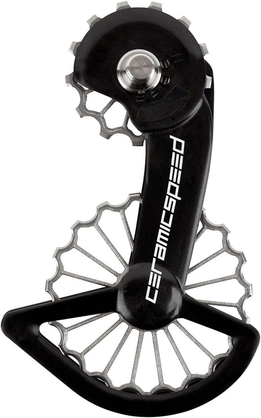 CeramicSpeed OSPW Pulley Wheel System Shimano 9100/8000 Series - Coated Races 3D Printed Titanium Pulley Carbon Cage Ti