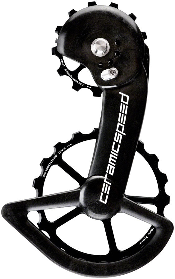 CeramicSpeed OSPW X Pulley Wheel System Shimano GRX/RX 2x11 - Coated Races Alloy Pulley Carbon Cage BLK-Goodwynn'sGoodwynn's