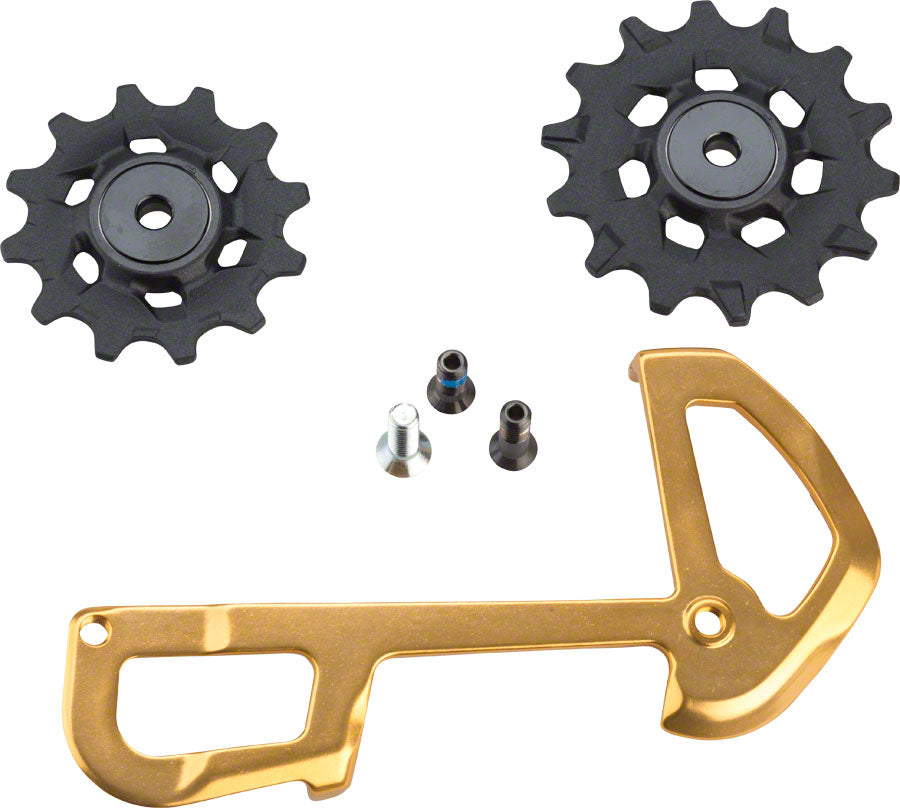 SRAM XX1 Eagle Ceramic Bearing Pulleys and Gold Inner Cage-Goodwynn'sGoodwynn's
