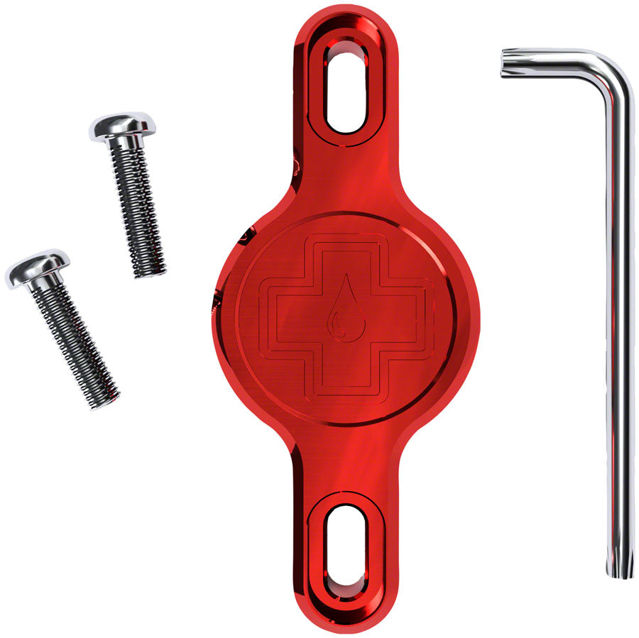 Muc-Off Secure Tag Holder 2.0 - Red-Goodwynn'sGoodwynn's