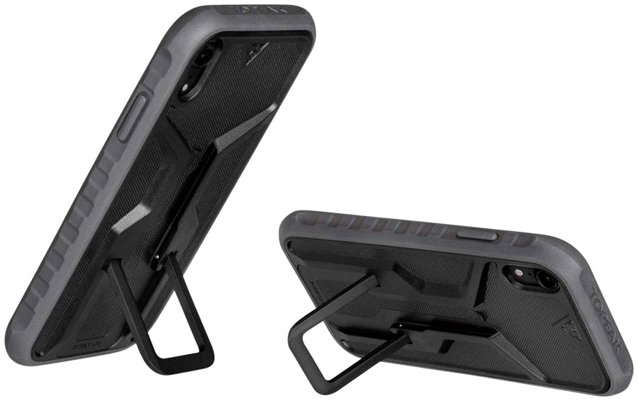Topeak Ridecase with Mount - Fits iPhone XR Black/Gray-Goodwynn'sGoodwynn's