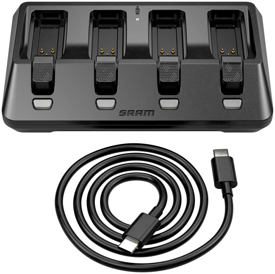 SRAM AXS eTap 4-Port Battery Base Charger - Includes USB-C Cord Batteries not included-Goodwynn&#39;sGoodwynn&#39;s
