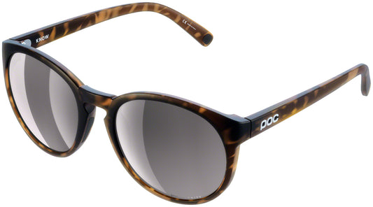 POC Know Sunglasses - Tortoise Brown Violet/Silver-Mirror Lens