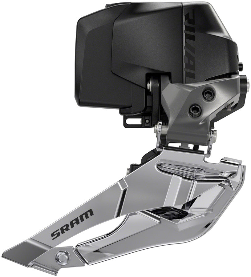 SRAM Rival eTap AXS Wide Front Derailleur - 2x12-Speed Braze-on Battery Not Included BLK D1-Goodwynn'sGoodwynn's