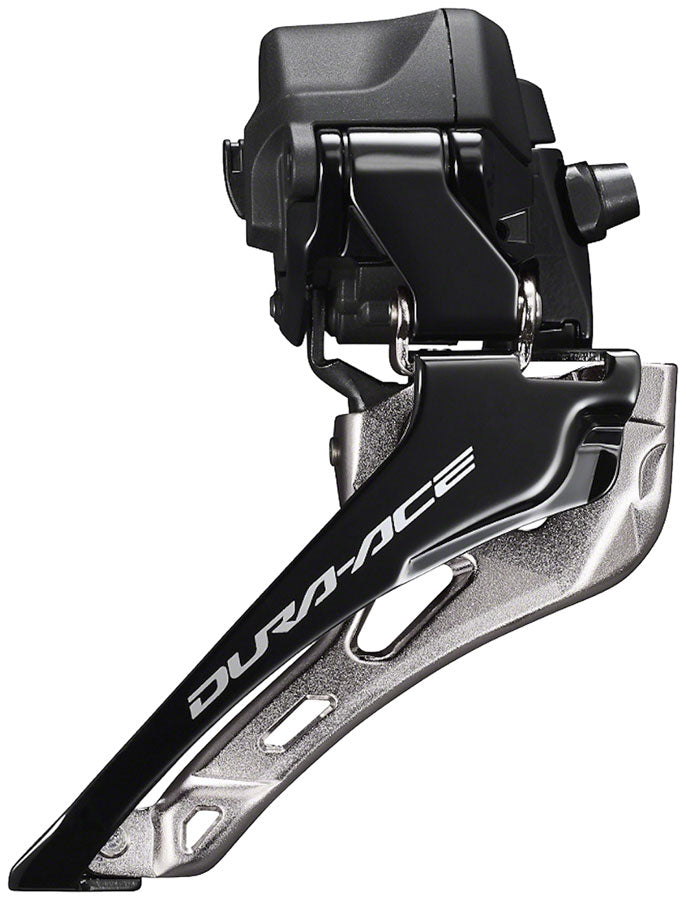 Shimano Dura-Ace FD-R9250 Di2 Front Derailleur - 2x12-Speed Braze-on Down Swing For 50-55t Max BLK/Silver-Goodwynn'sGoodwynn's