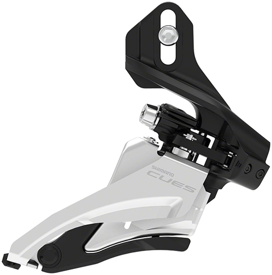 Shimano CUES FD-U4000-D Front Derailleur - 9/10-Speed Double Side Swing Direct Mount 36/40t Max BLK/Silver-Goodwynn'sGoodwynn's