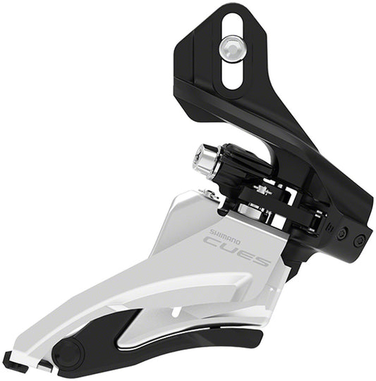 Shimano CUES FD-U4000-D Front Derailleur - 9/10-Speed Double Side Swing Direct Mount 36/40t Max BLK/Silver-Goodwynn's