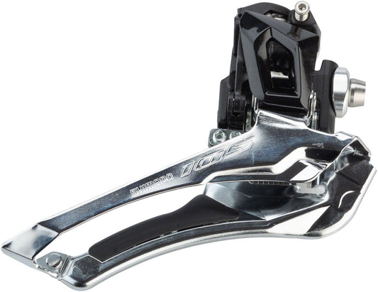 Shimano 105 FD-R7000-FL Front Derailleur - 11-Speed Double Braze-On Down-Swing BLK-Goodwynn's