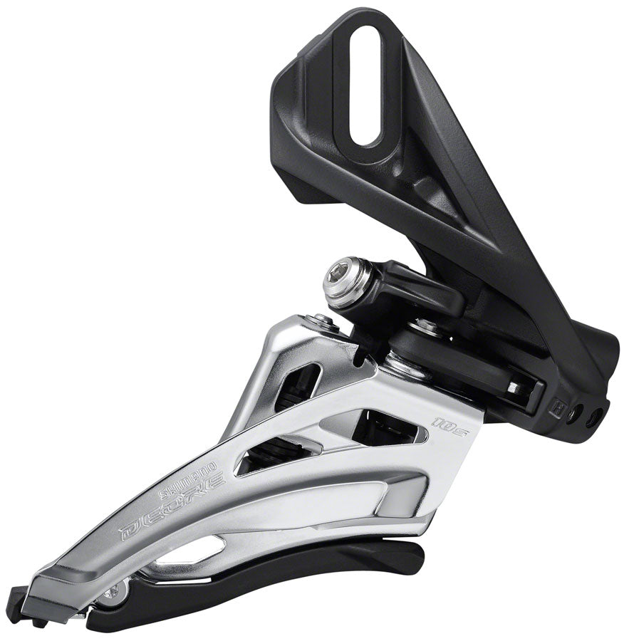 Shimano Deore FD-M4100-D Front Derailleur - 10-Speed Double Side Swing Front Pull Direct Mount Silver/BLK-Goodwynn'sGoodwynn's