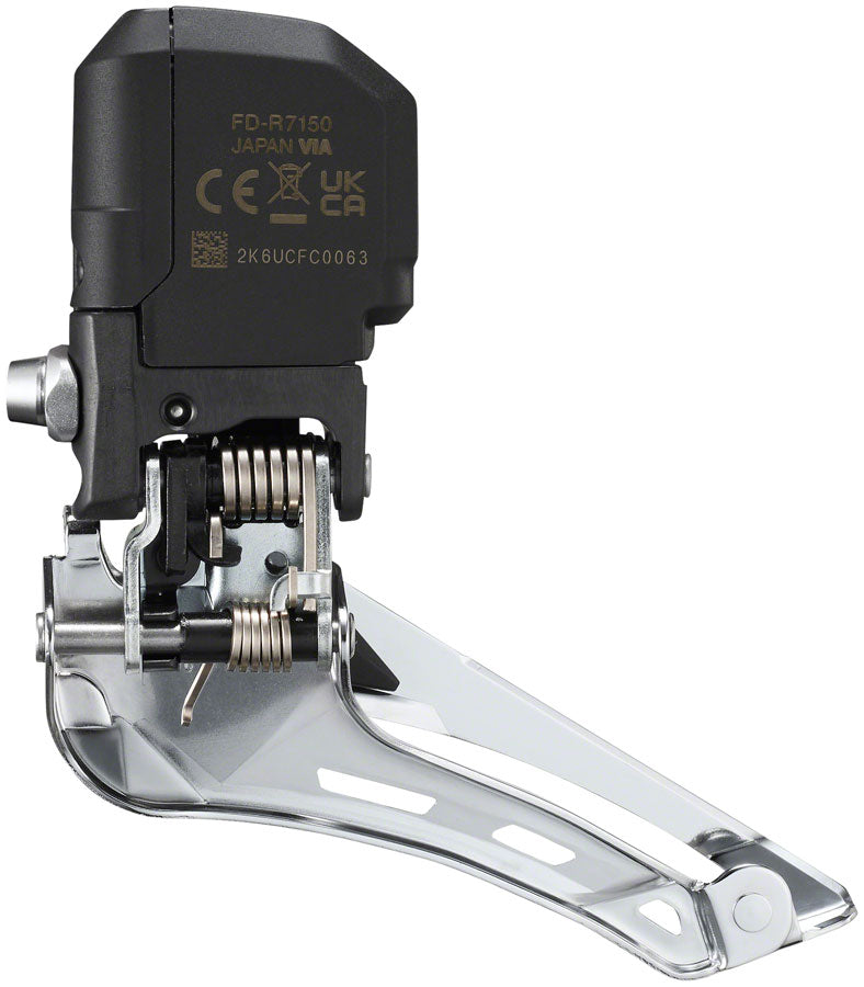 Shimano 105 FD-R7150 Di2 Front Derailleur - 2x For 2x12-Speed Braze-On Down-Swing BLK-Goodwynn'sGoodwynn's