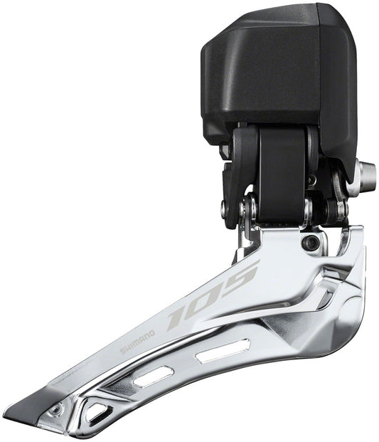 Shimano 105 FD-R7150 Di2 Front Derailleur - 2x For 2x12-Speed Braze-On Down-Swing BLK-Goodwynn's