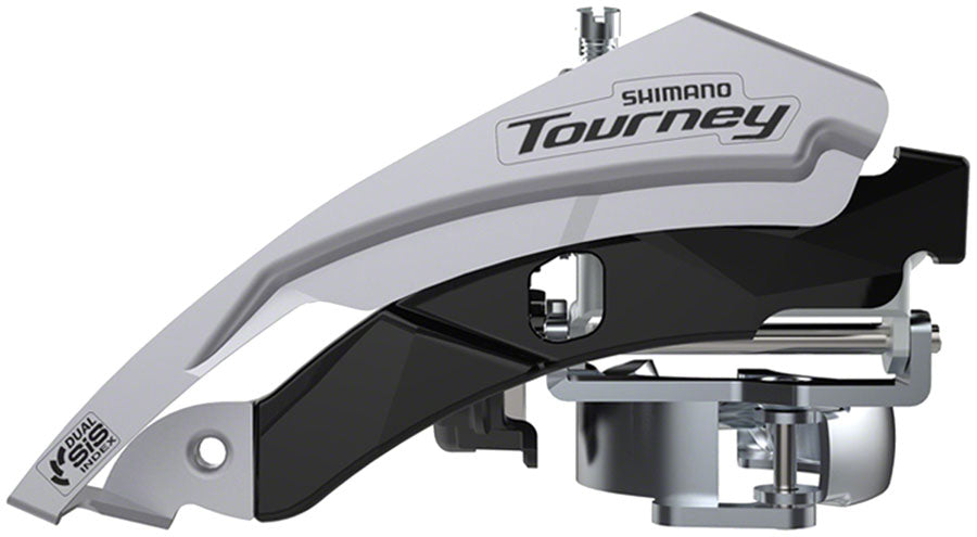 Shimano Tourney FD-TY601-L3 Front Derailleur - 6/7/8-Speed Triple Top Swing Dual Pull 31.8/34.9mm 63-66° Chainstay Angle 20t Cap.-Goodwynn'sGoodwynn's