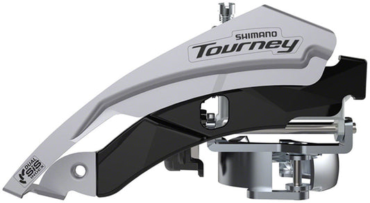 Shimano Tourney FD-TY601-L3 Front Derailleur - 6/7/8-Speed Triple Top Swing Dual Pull 31.8/34.9mm 63-66° Chainstay Angle 20t Cap.-Goodwynn's