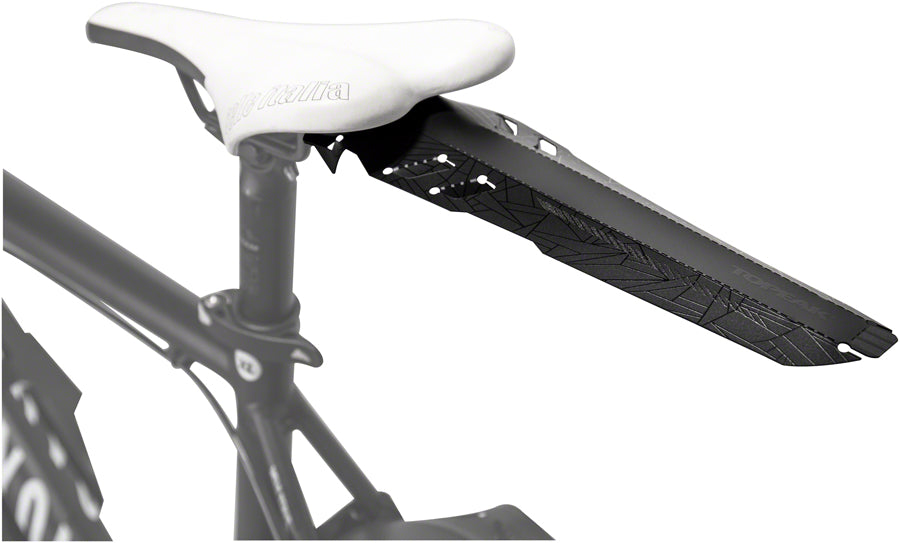 Topeak D-Flash S Fender - Saddle Rail Mount Reflective Print-Goodwynn'sGoodwynn's