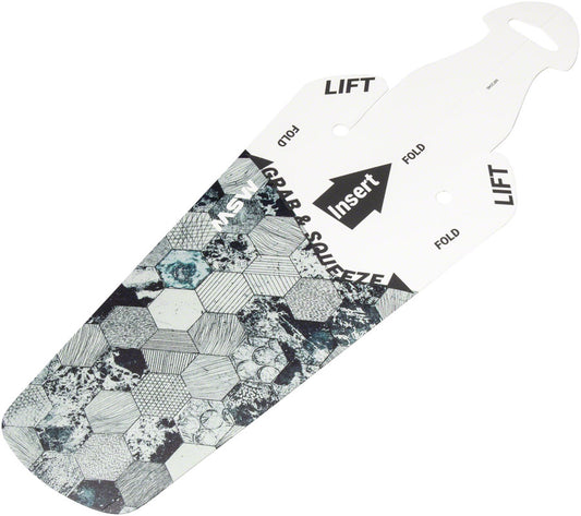 MSW Splashpad Fender - Rear Geometric-Goodwynn's