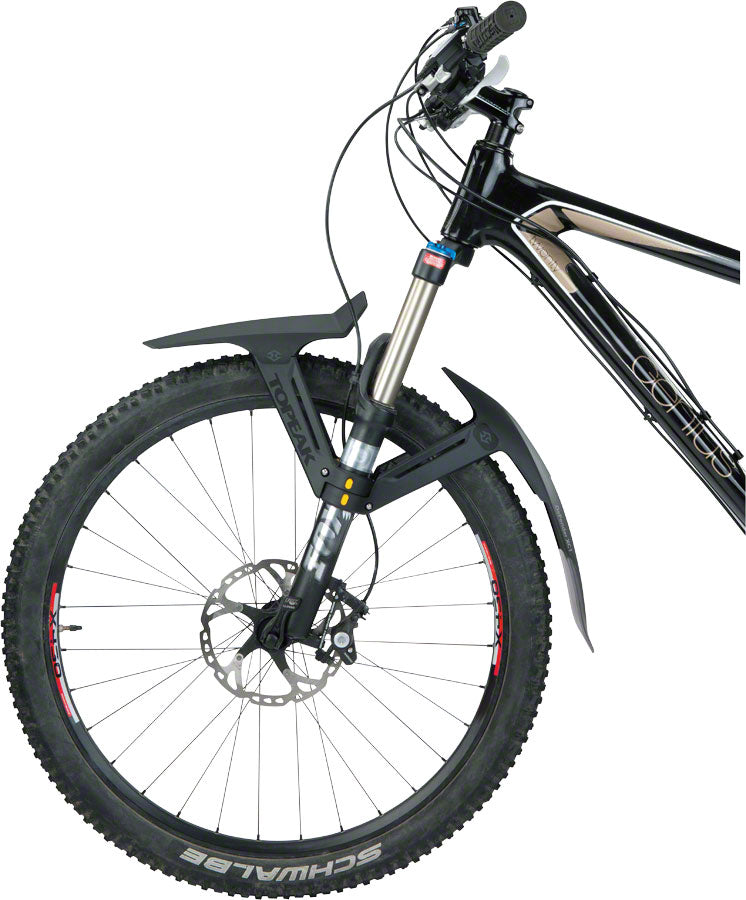 Topeak Defender XC1 2-piece Front Fender Black-Goodwynn'sGoodwynn's