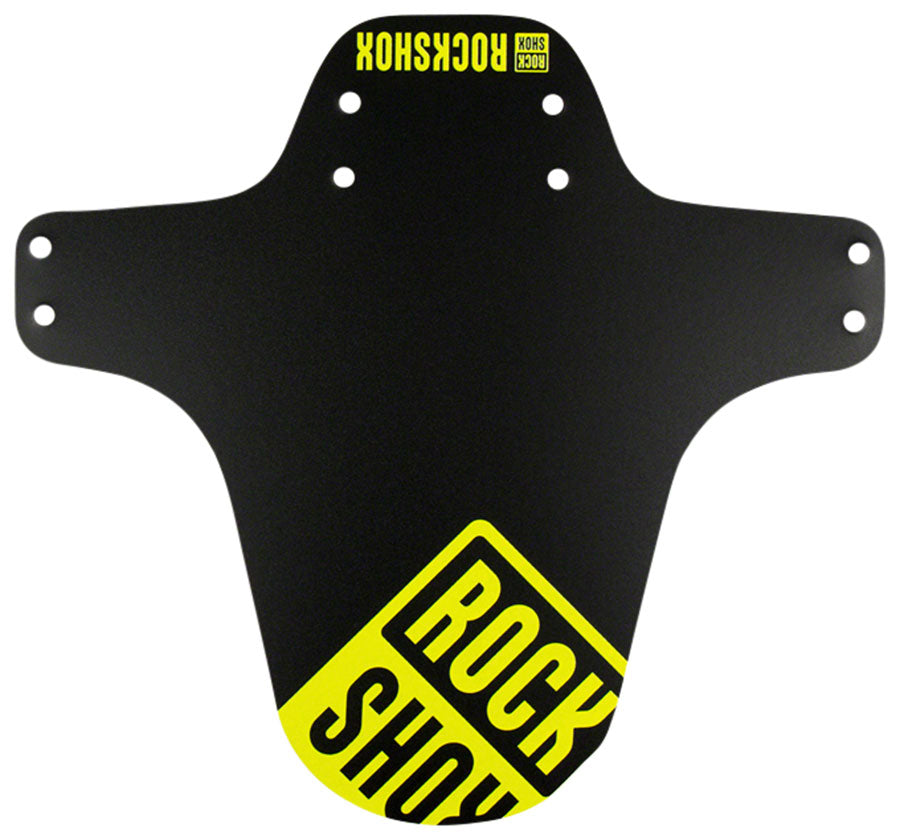 RockShox MTB Fork Fender Black with Neon Yellow Print-Goodwynn'sGoodwynn's
