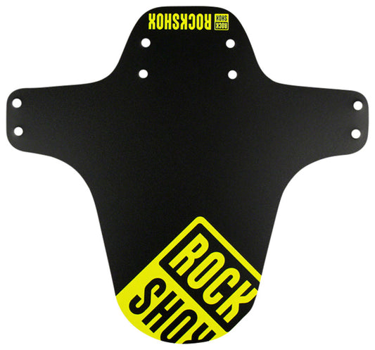 RockShox MTB Fork Fender Black with Neon Yellow Print-Goodwynn's