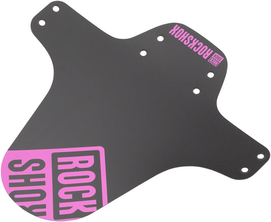 RockShox MTB Fender Black with Fuschia Print-Goodwynn's