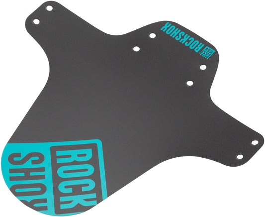 RockShox MTB Fender Short Zip Tie Black w/Teal-Goodwynn's
