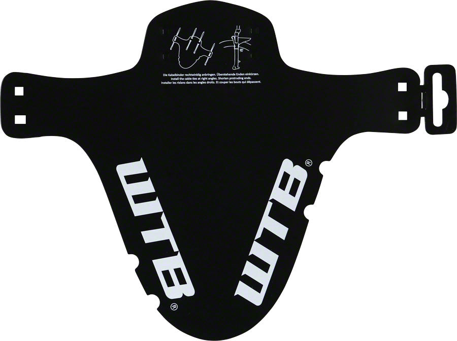 WTB Logo MTB Mud Guard Fork Mount Black-Goodwynn'sGoodwynn's