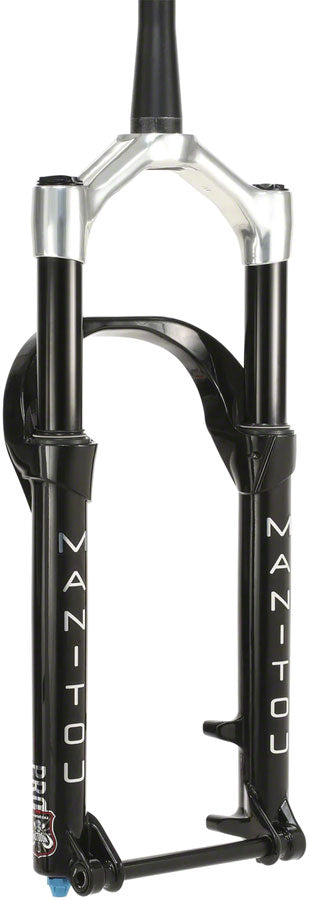 Manitou Mastodon Pro Suspension Fork - 26" 120 mm 15 x 150 mm 44 mm Offset Matte BLK Extended Gen 3