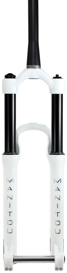 Manitou Circus Expert Suspension Fork - 26" 100 mm 20 x 110 mm 41 mm Offset Gloss White
