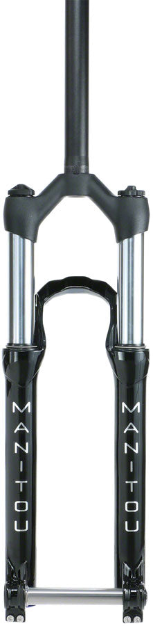 Manitou Circus Comp Suspension Fork - 26" 100 mm 20 x 110 mm 41 mm Offset Gloss BLK Straight Steer-Goodwynn's