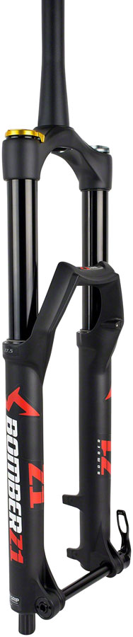 Marzocchi Bomber Z1 Coil Suspension Fork - 27.5" 180 mm 15 x 110 mm 44 mm Offset Matte BLK GRIP Sweep Adjust-Goodwynn'sGoodwynn's
