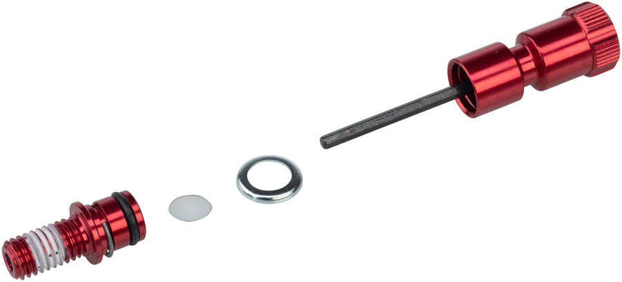RockShox Rebound Long Adjuster Knob/Bolt Kit use some 32mm Maxle lower legks Red-Goodwynn'sGoodwynn's