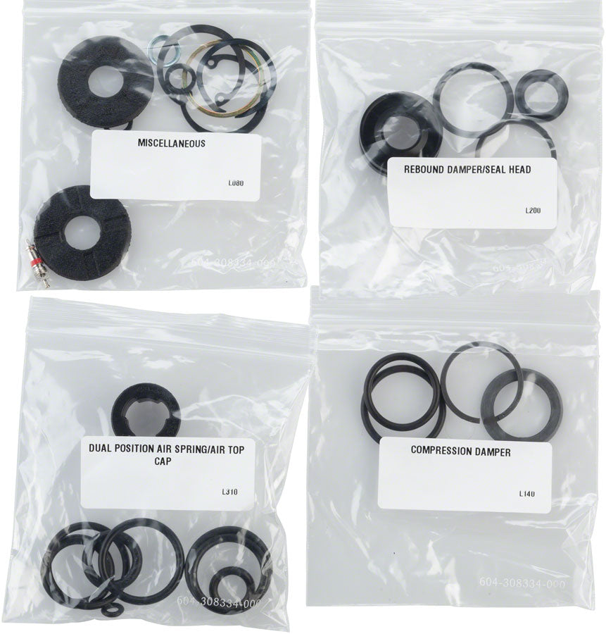 RockShox Full Service Kit Dual Position Air/Motion Control DNA 2012 Revelation New Dual Wing Adjuster Knob-Goodwynn'sGoodwynn's