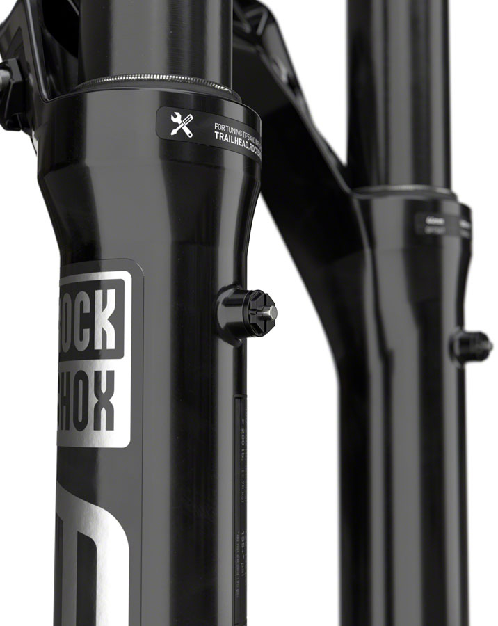 RockShox ZEB Ultimate Charger 3 RC2 Suspension Fork - 27.5" 180 mm 15 x 110 mm 44 mm Offset Gloss BLK A2-Goodwynn'sGoodwynn's