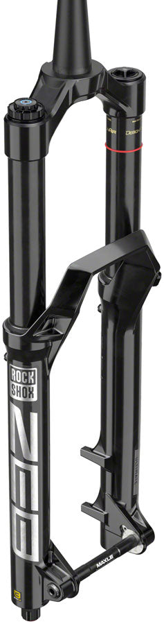 RockShox ZEB Ultimate Charger 3 RC2 Suspension Fork - 27.5" 190 mm 15 x 110 mm 44 mm Offset Gloss BLK A2-Goodwynn'sGoodwynn's