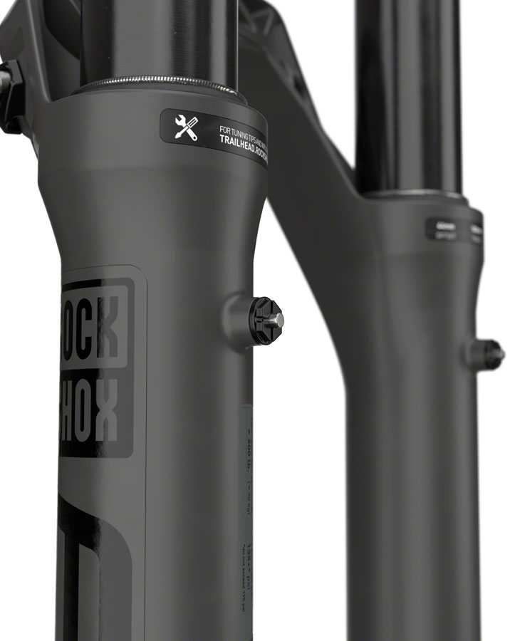 RockShox ZEB Ultimate Charger 3 RC2 Suspension Fork - 27.5" 180 mm 15 x 110 mm 44 mm Offset Gray A2-Goodwynn'sGoodwynn's