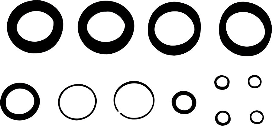 RockShox Fork Service Kit - 200 Hour/1 Year Recon RL/TK Non-Boost (A1-A2)-Goodwynn'sGoodwynn's