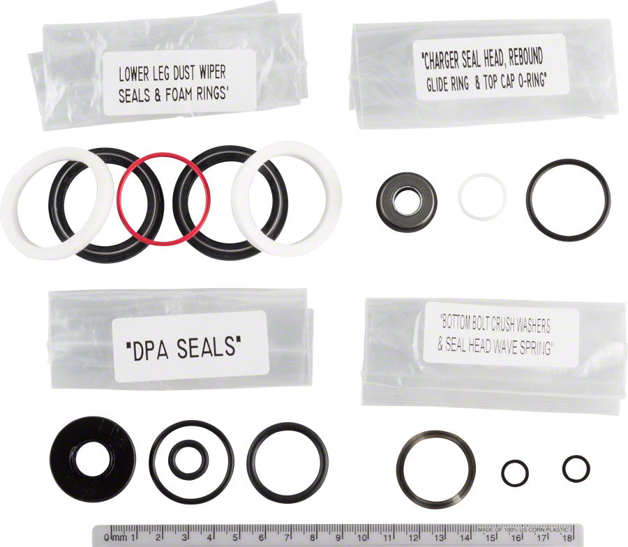 RockShox Fork Service Kit - 200 Hour/1 Year Pike Dual Position Air A1 2015-2017-Goodwynn'sGoodwynn's
