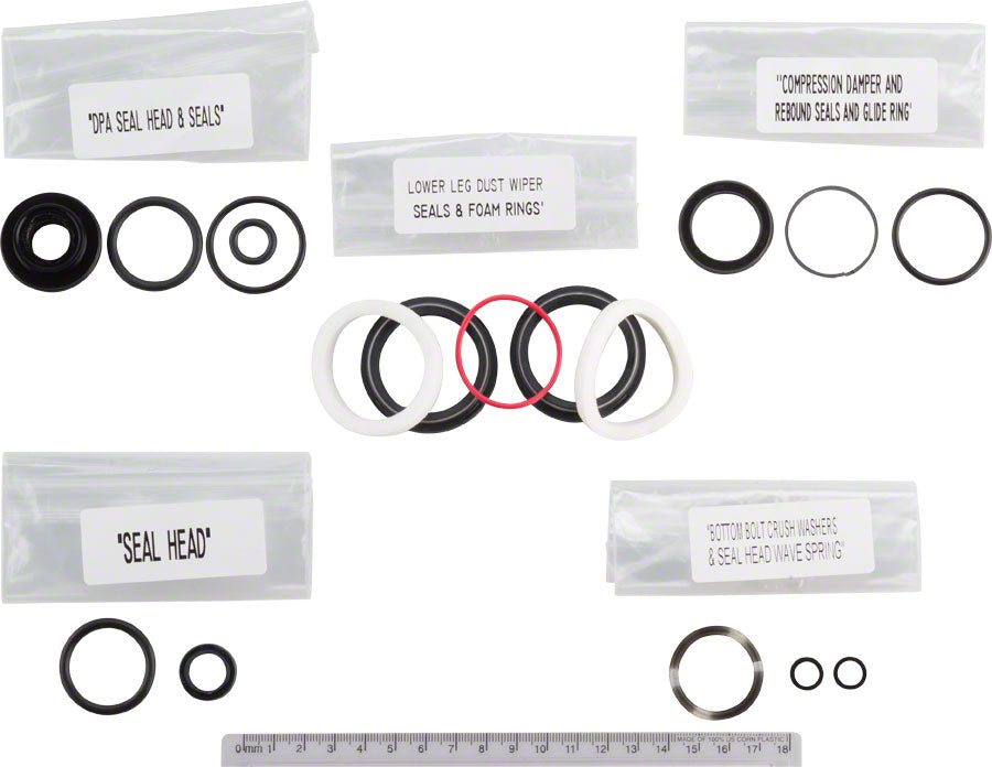RockShox 200 Hour/1 year Fork Service Kit Yari Dual Position Air A1 (2016+)-Goodwynn'sGoodwynn's