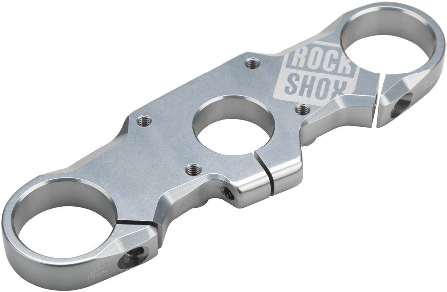 RockShox BoXXer C1 Flat Upper Crown 0mm Offset 36mm total offset on 27.5 46mm total offset on 29" Gray-Goodwynn'sGoodwynn's