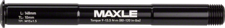 RockShox Maxle Stealth Front Thru Axle - 15x100 148mm Length Standard/SID SL/SID 35mm NotCompatible RS- 1 BLK-Goodwynn'sGoodwynn's